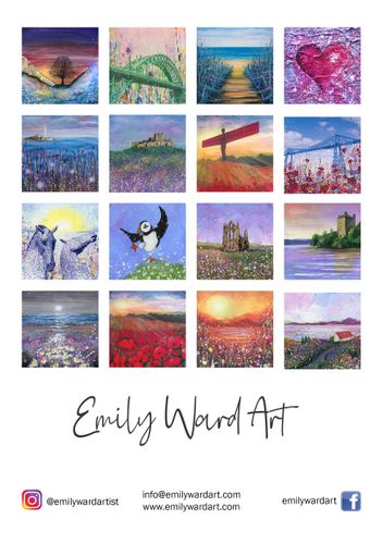 Emily Ward Art Trade Brochure