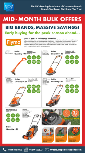 EPE | Flymo Mid-Month Bulk Offers