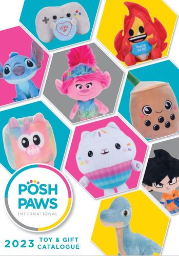 Posh Paws 2023 Plush Toys 7 Gifts Catalogue