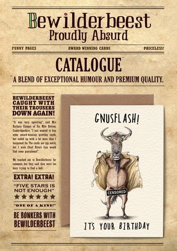 Bewilderbeest Catalogue