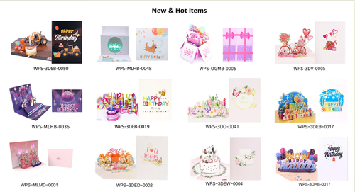 Winpsheng Creative Greeting Card Catalogue