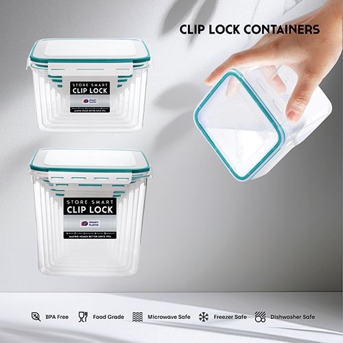 New clip lock container