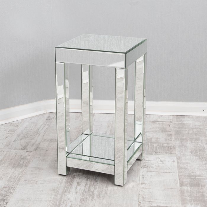 Mirrored Side Table