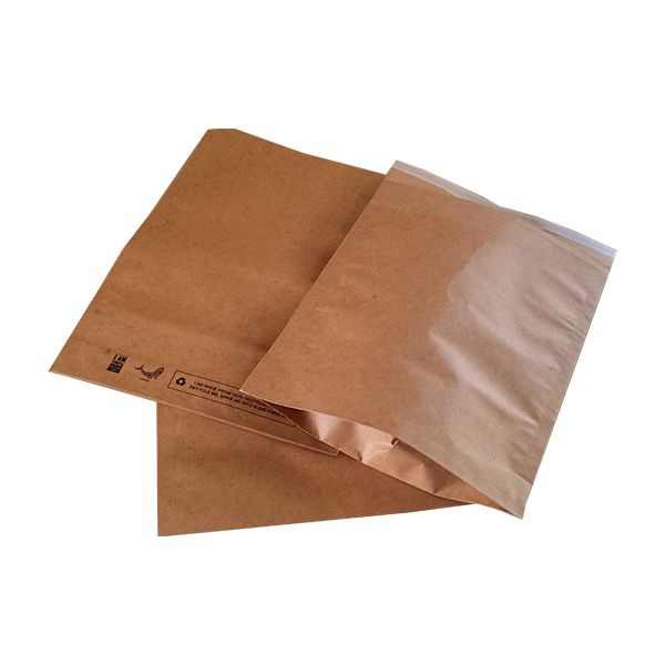 100% Sustainable and Recyclable Kraft Paper Mail Bags