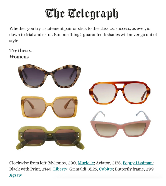 Statement Sunglasses Inspired by Icons