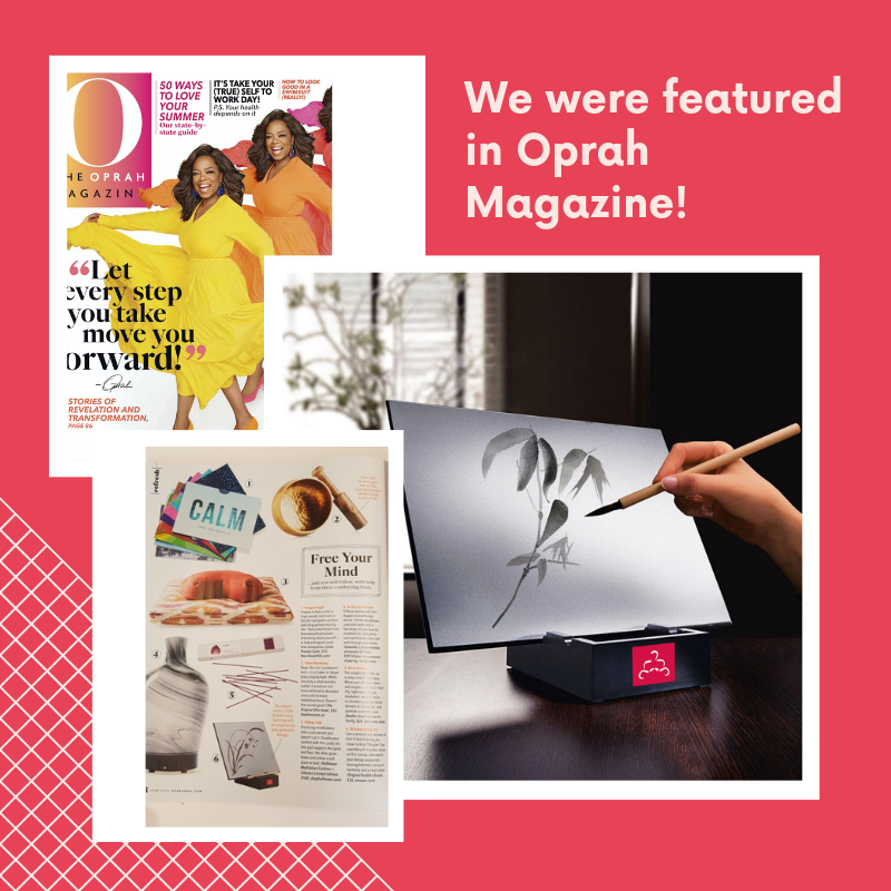 Buddha Board featured in Oprah Magazine Spring Fair 2025