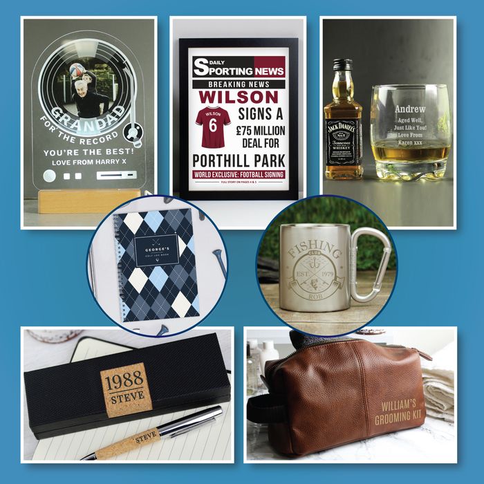Personalised Gifts for Him Spring Fair 2025
