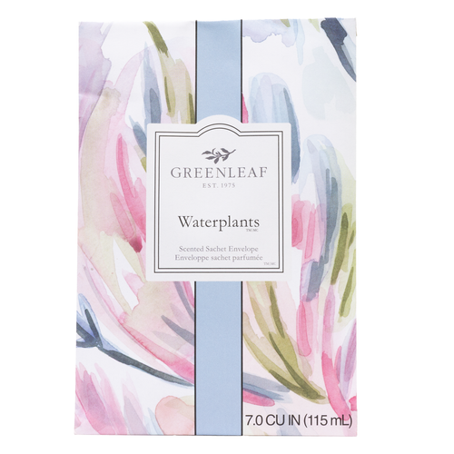 Waterplants scented sachet by Greenleaf