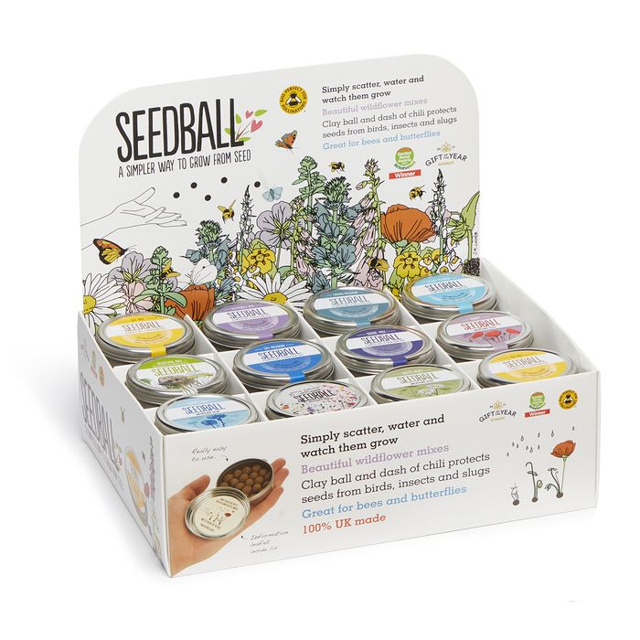 Wildflower Seed Tins Unit Cost: £3, RRP: £7