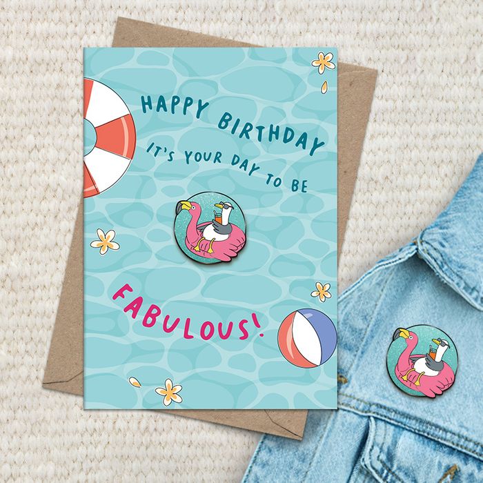 NEW! Pin Badge Cards