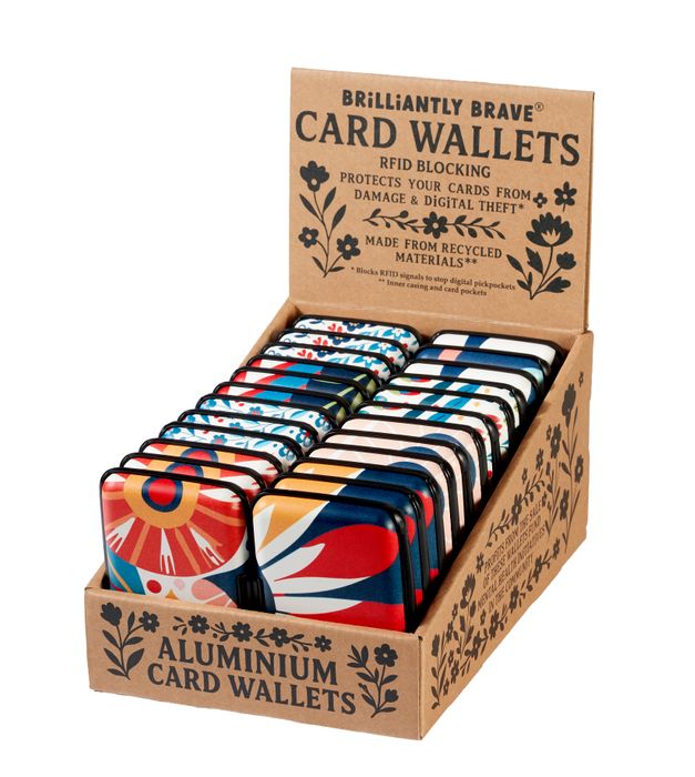 Brilliantly Brave x Remaldi RFID Blocking Card Wallets