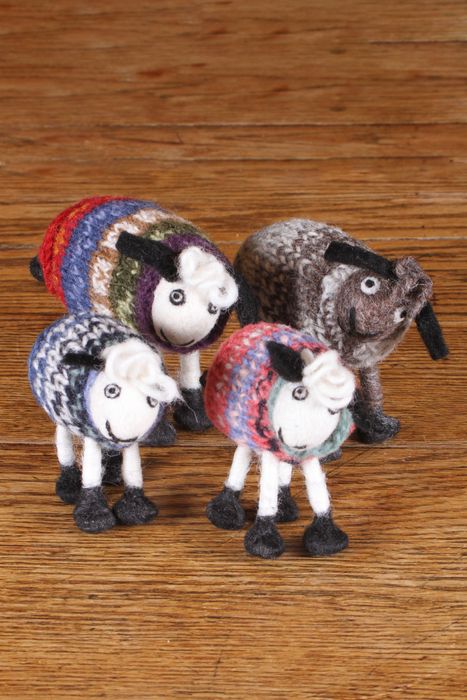 Hand Felted Decorations