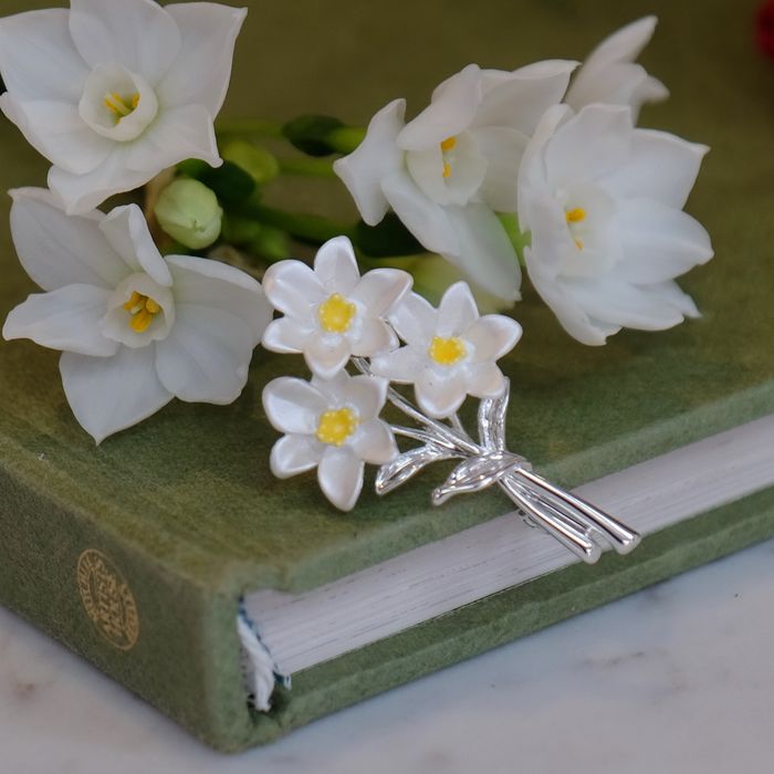 Flower Bouquet Brooches