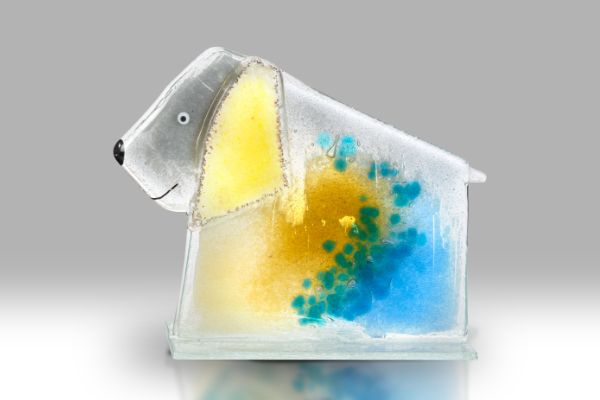 Floppy Dog - Fused glass characters