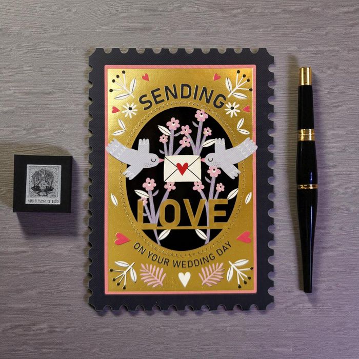 Original Paper cut  card