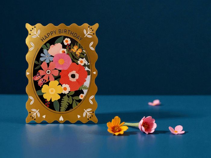 Original Paper cut  card