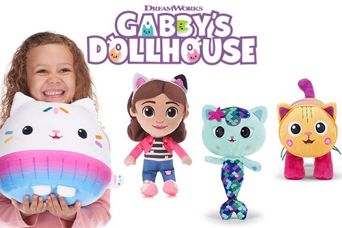 Gabby's Dollhouse Soft Toys