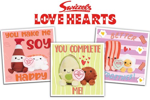 Swizzels Love Hearts Plush Toys & Gifts