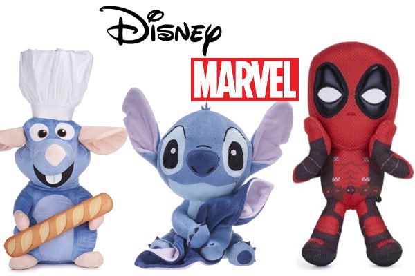 Disney & Marvel Plush Toys & Gifts