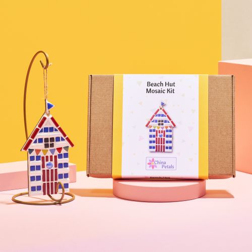 Beach Hut Mosaic Craft Kit