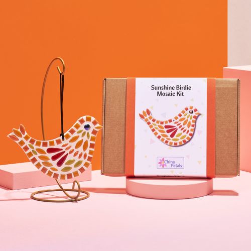 Sunshine Birdie Mosaic Craft Kit