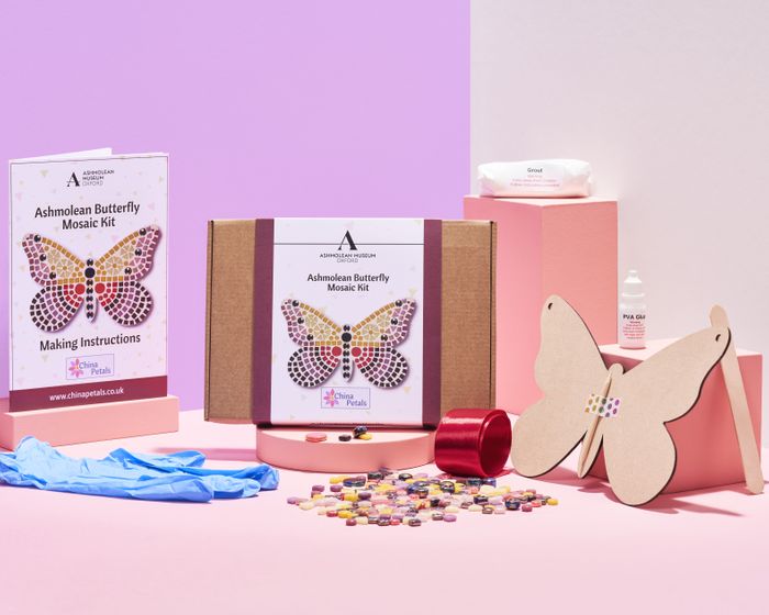 Ashmolean Butterfly Mosaic Craft Kit SpringFair 2024