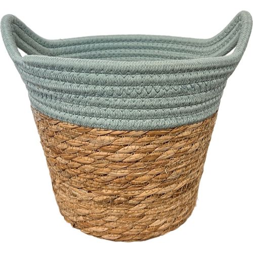 Natural Reed & Cotton Container