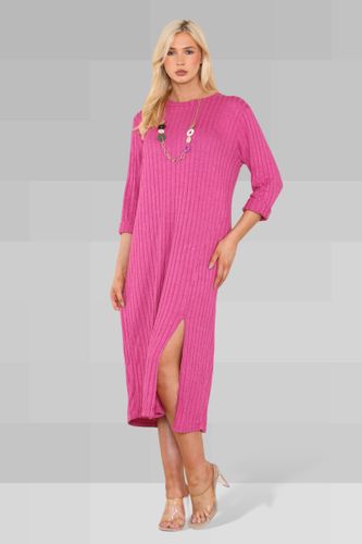 Ribbed Midi Dress