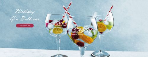 Personalised Gin Glasses