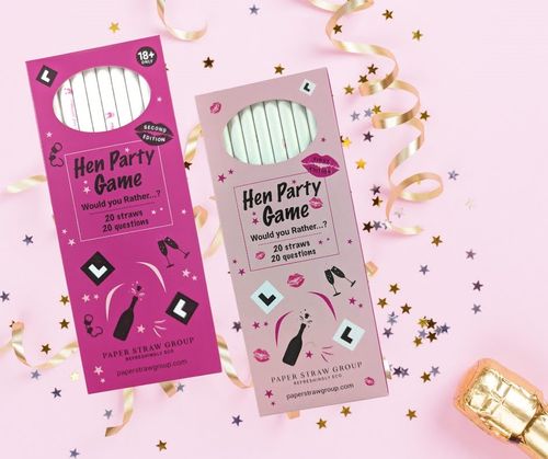 Hen Party Game Straws