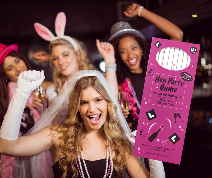 Hen Party Game Straws