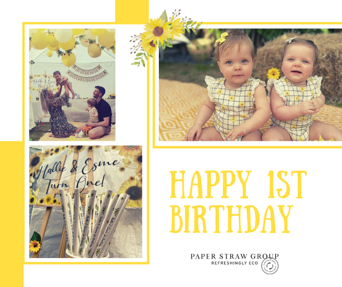 Personalised Paper Straws