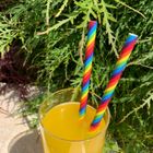 Rainbow Paper Straws