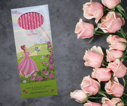 Princess Paper Straws