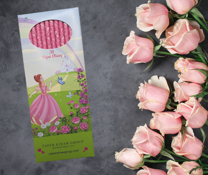 Princess Paper Straws