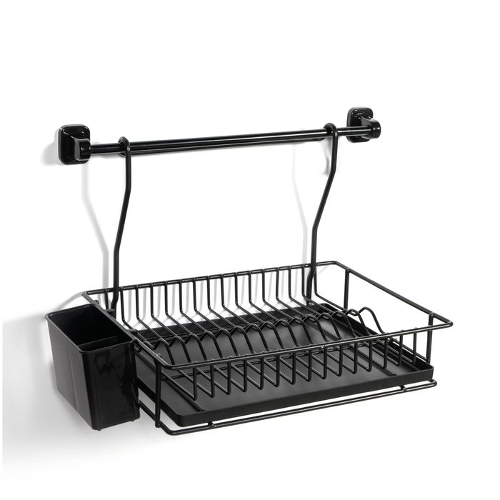 HANGING DISH DRAINER RACK