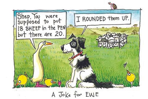 Funny Countryside Greeting card