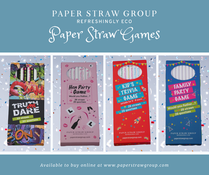 Game Paper Straws
