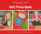 Game Paper Straws