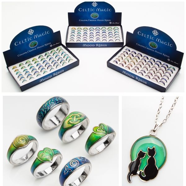 Celtic magic mood rings store