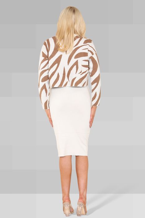 Zebra Knit Luxe Coord