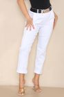 Gold Chain Stretch Belt Trouser