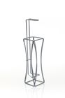 FREESTANDING WIRE TOILET PAPER HOLDER