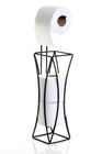 FREESTANDING WIRE TOILET PAPER HOLDER