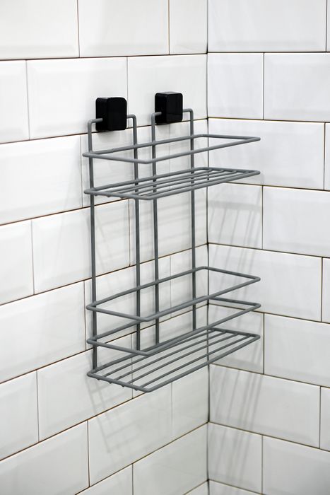 TWO TIER BATH SHELF RECTANGLE