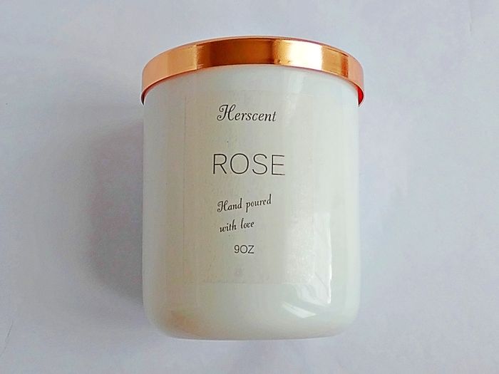 Rose Scented Candle