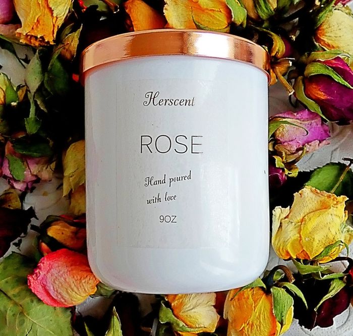 Rose Scented Candle