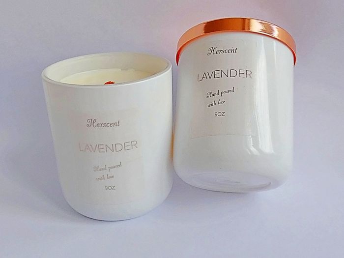 Lavender Scented Candle