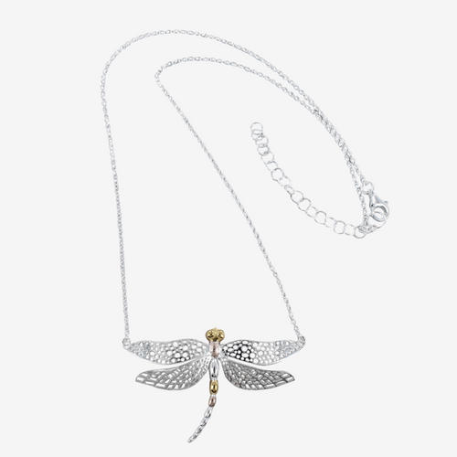 Dazzling Dragonfly Necklace