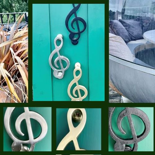 Music Treble Clef Door Knockers